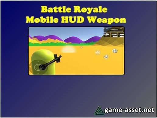 Battle Royale Mobile HUD Weapon