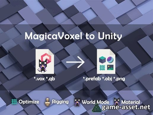 MagicaVoxel To Unity