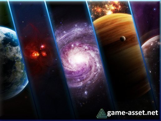 Parallax Space Background Multipack