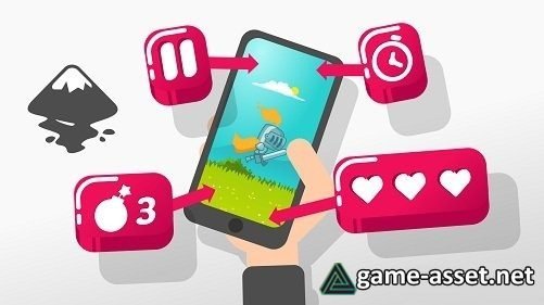 Design 2D Game UI in vector with Inkscape!