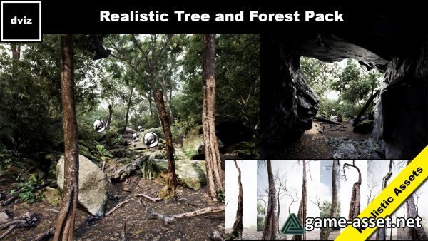 Trees: Realistic Forest Plants Pack