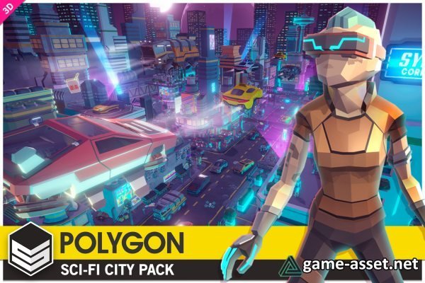 POLYGON - Sci-Fi City Pack