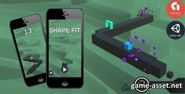 Shape Fit – Complete Unity Game + Admob