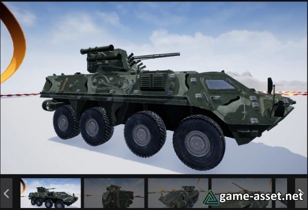 Military Vehicle - 8X8 MV77
