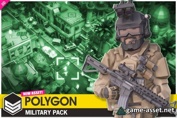 POLYGON Military - Low Poly 3D Art by Synty