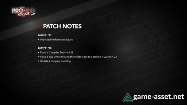 Pro HUD Pack Horror Version Download Assets For Unity And Unreal Engine