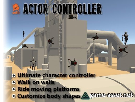 Actor Controller - An advanced character controller