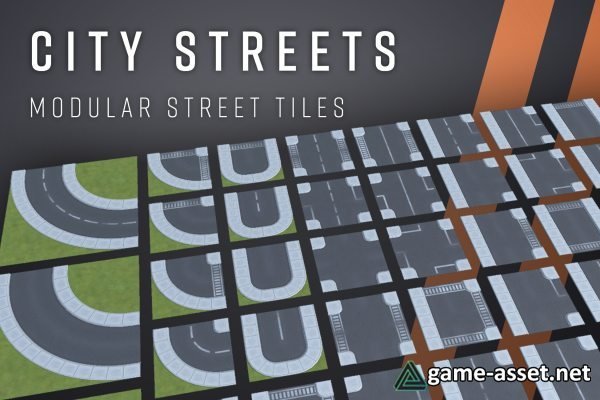 City Streets - Modular Street Tiles