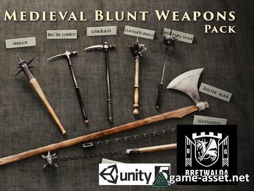 Medieval Blunt Weapons Pack