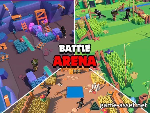Battle Arena - Cartoon Assets