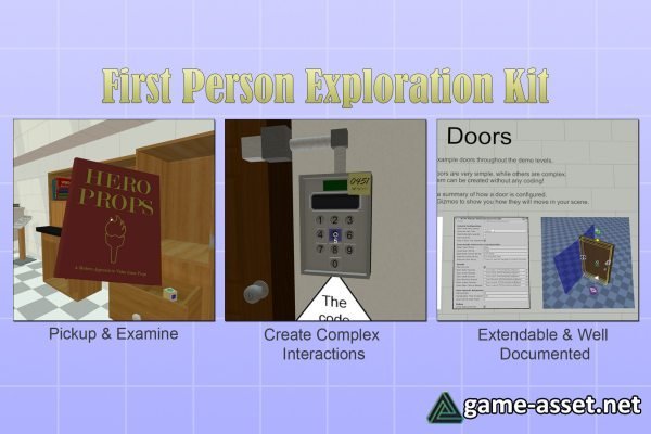 First Person Exploration Kit