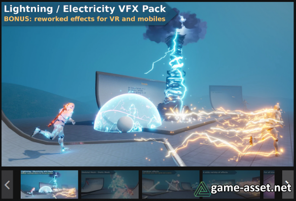 Lightning / Electricity VFX Pack