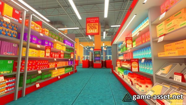 Supermarket Interior