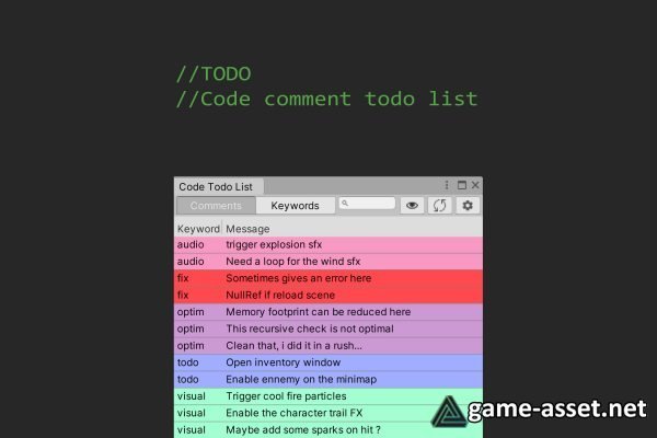 //TODO (Code Todo List)