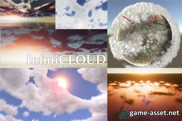 InfiniCLOUD HDRP - URP, Volumetric clouds & particles