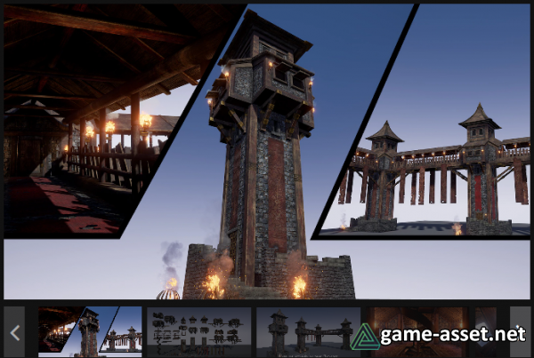 Medieval Series: Watch Tower + Interiors Pack