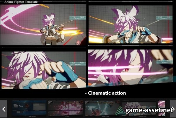 Anime Fighter Template
