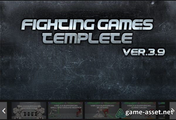 Fighting games template project