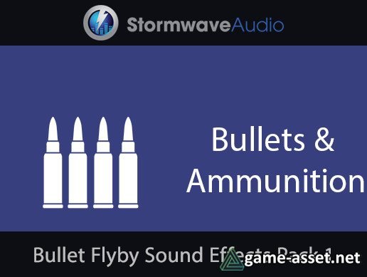 Bullet Flyby SFX Pack 1