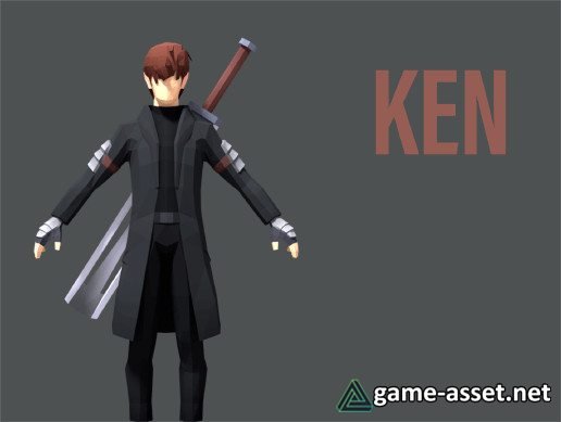 Ken | LOW POLY CHARACTER