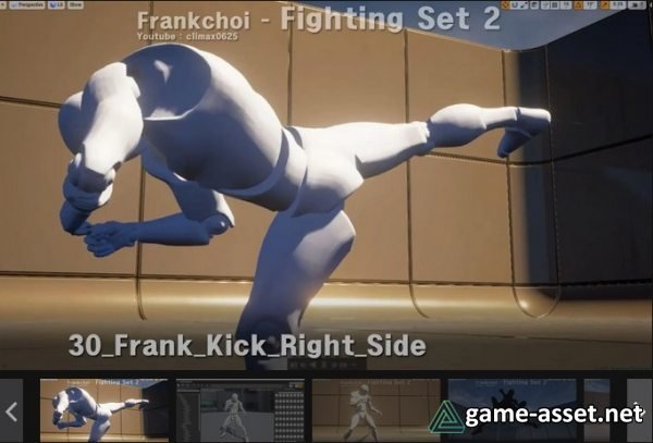 Frank Fighting Set 2