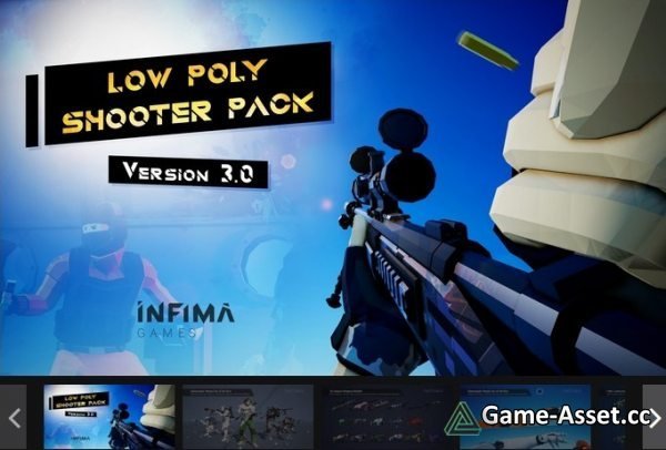 Low Poly Shooter Pack