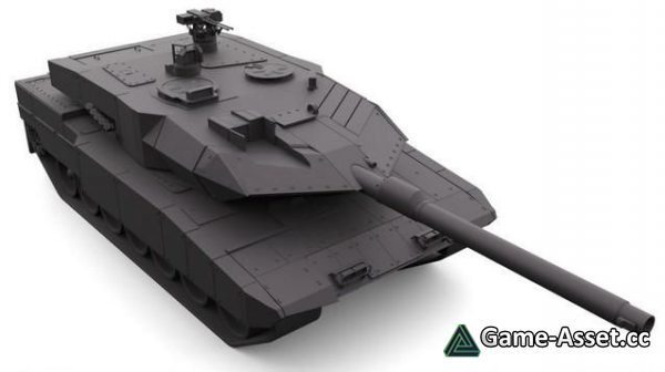 3D Model | Leopard 2A7 Tank