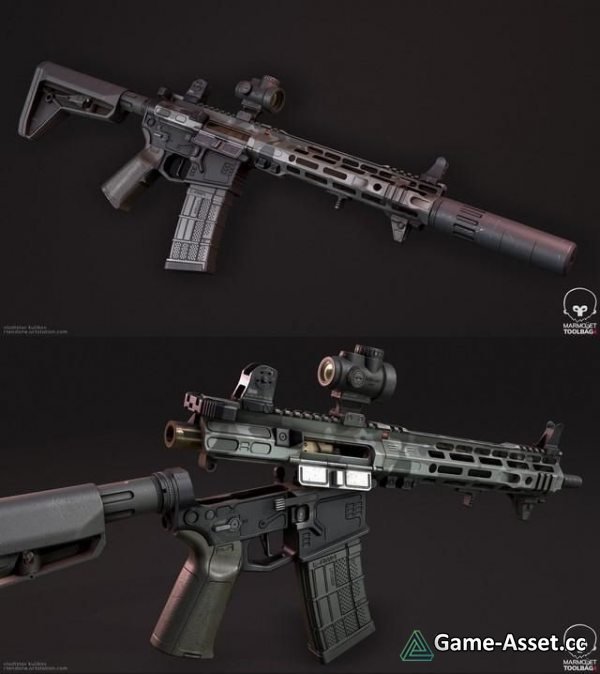 3D-Model - AR-15 SLR Rifleworks