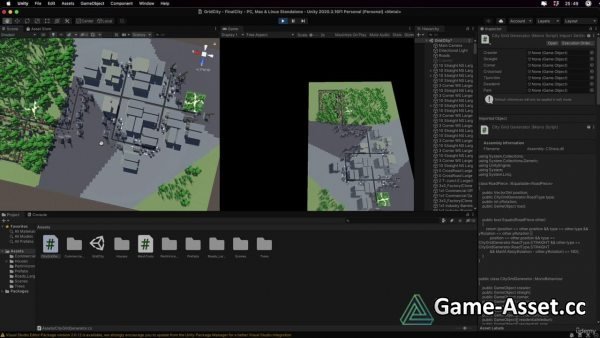 Learn to Program & Model Procedural Cities in Unity/Blender