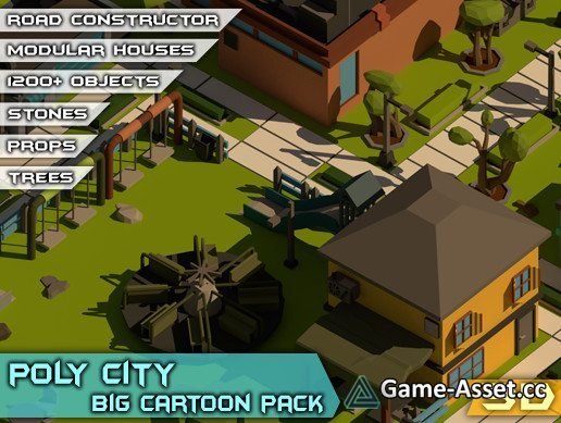 Poly City - Big Cartoon Pack
