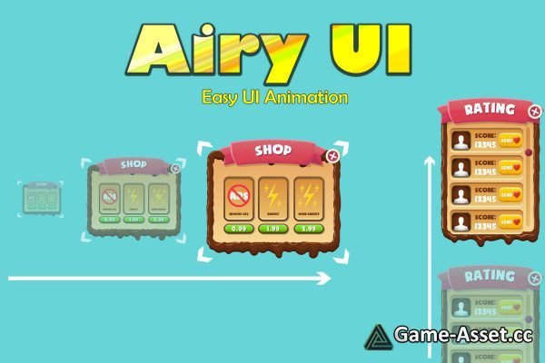Airy UI - Easy UI Animation