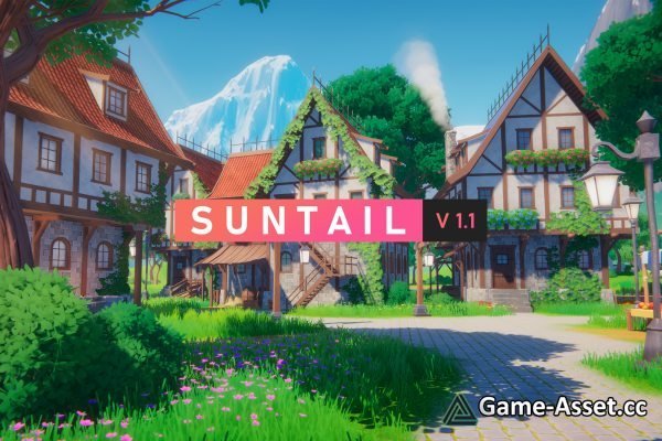 SUNTAIL - Stylized Fantasy Village