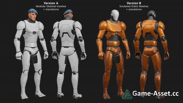 Modular Male Mannequin on Standard Skeleton