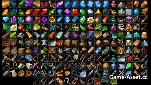 Resources and Craft Icon Pack