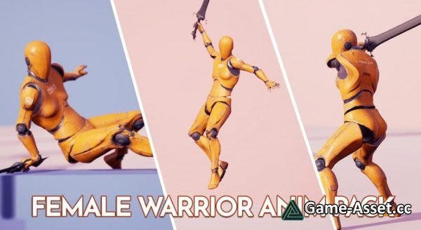 Female Warrior - Anim Pack