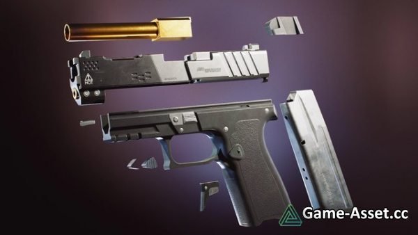 (5) FPS 4K Custom Modern Handguns - VOL.1