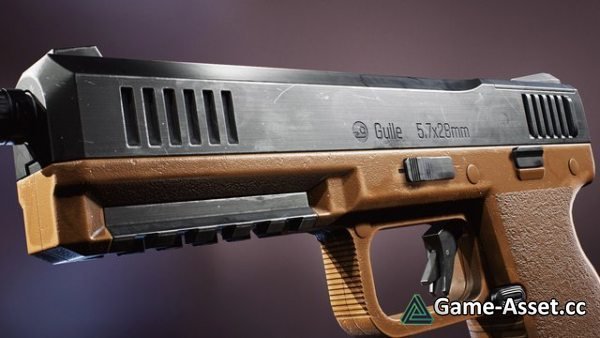 (5) FPS 4K Custom Modern Handguns - VOL.2