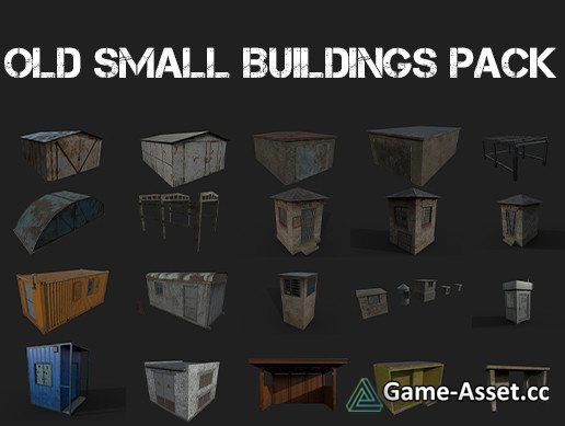 Old Small Buildings Pack