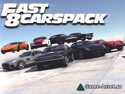 8 Fast Cars Pack