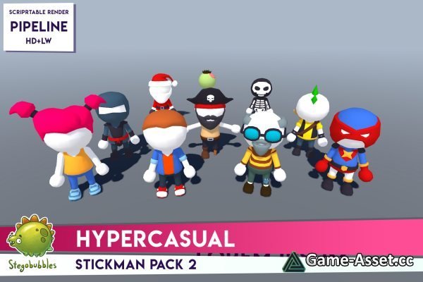 HYPERCASUAL - Stickman Pack 2
