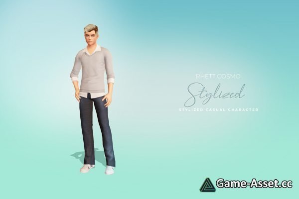 Rhett Cosmo: Stylized Casual Character