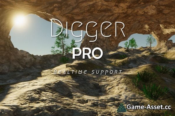 Digger PRO - Realtime terrain digging