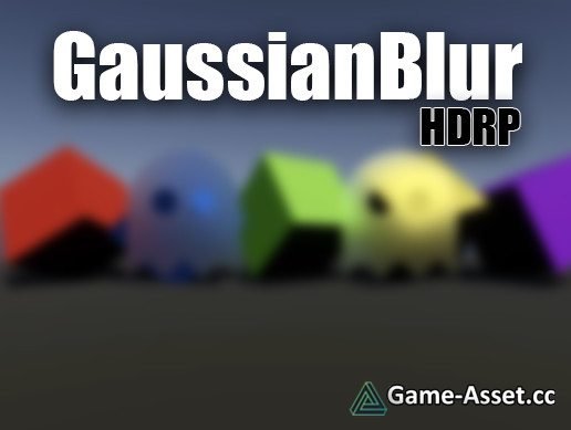 GaussianBlur_HDRP