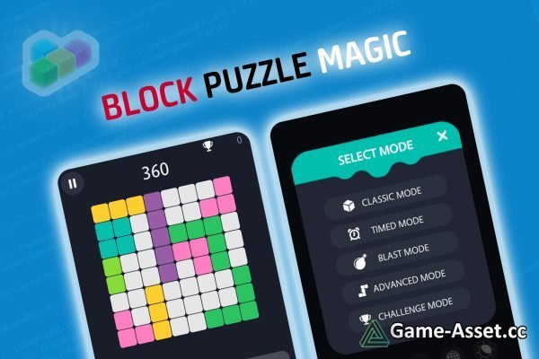 Block Puzzle Magic - Ready To Publish Fun Mobile Game!