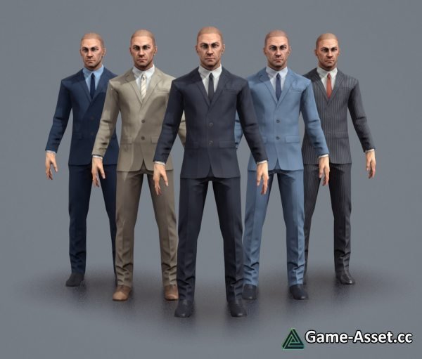 Suit Character Pack - Generic