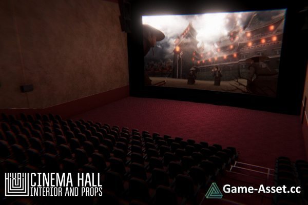 Cinema hall - interior and props