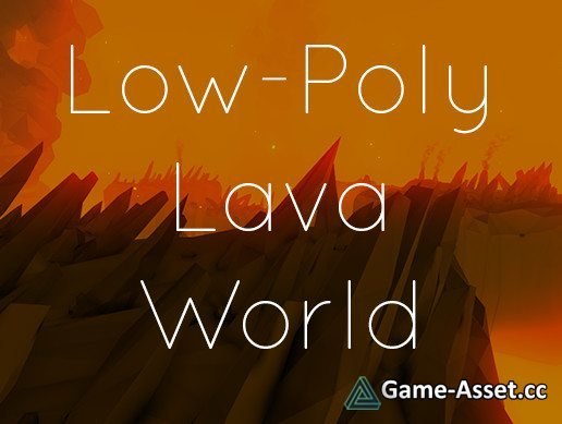 Low-Poly Lava World