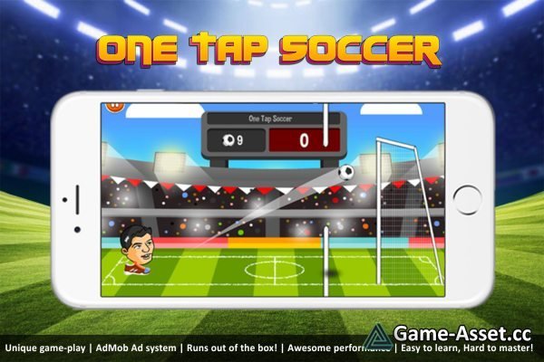 One Tap Soccer (Addictive physics game kit)