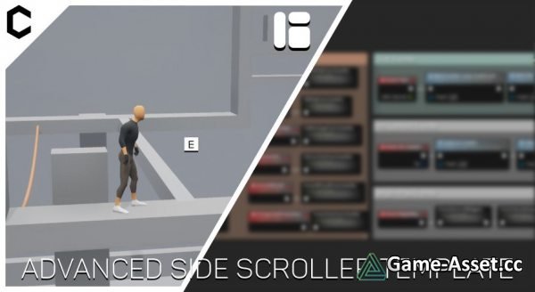 Advanced Side Scroller Template - Remastered template