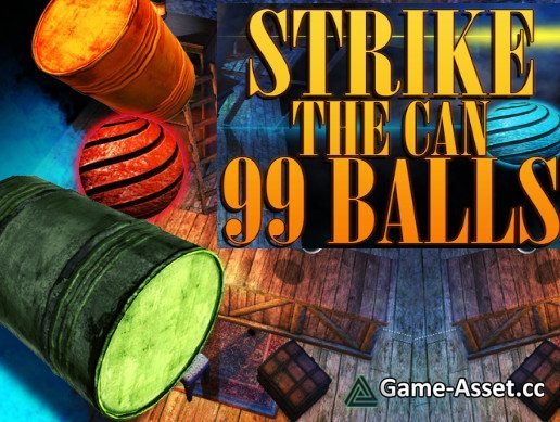 Strike the Can 99 balls